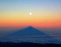 Moonset over Chimborazo's Eclipse