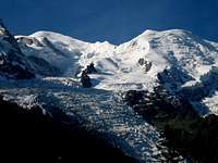 Mont Blanc(4810m) n. Dome de Gouter(4303m)