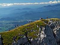 From the summit of Storzic