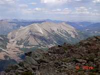 East Beckwith from Mt. Gunnison