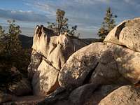 Boulders near Mount Hillyer