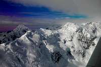 A section of the Alaska Range with ethereal lighting.(Part II)
