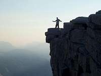 Me standing on the edge