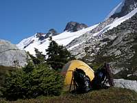Camp at Imperfect Pass