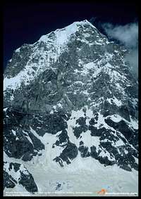 Mt. Neelkantha West Face, taken from the summit of Parvati East