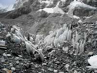 Penitentes On The Khumbu Glacier, Central Himalayas