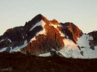 Alpenglow on Whatcom Peak