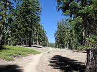 Trail to camp