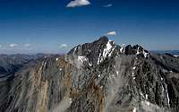 Borah Peak from the summit of...