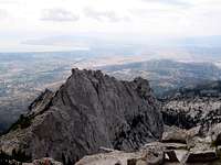 View of West Peak of Lone Peak