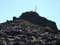 View of Summit marker
