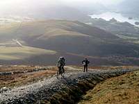 Skiddaw by bike. Look out for...