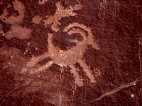 Valley of Fire petroglyph