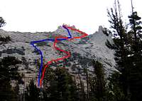 Cathedral Peak Route
