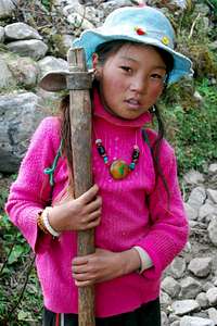 Bhutan girl