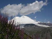 Mount Elbrus from Mount Cheget