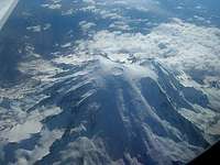 Mt Rainier (aerial view)