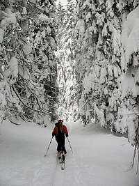 Ski Ascent to Hinteralm (Schneealpe)
