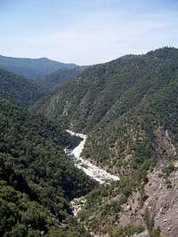 view from feather river waterfall
