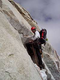 Ranrapalca’s north face route