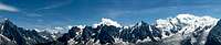 The Montblanc as seen from Le...