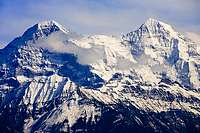 The Eiger and Monch