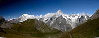 Mont Blanc and Grand Jourasses
