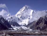 K2 from the junction of Vigne...