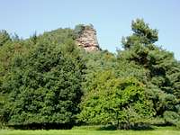 The Hirtsfels as seen from Hirschthal