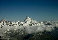 Weisshorn from the Breithorn