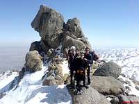 Me & my friends near Alvand peak