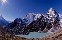 Taboche (center), Cholatse...