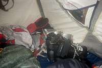 A typical tent shot