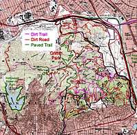 Griffith Park Map