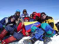 Venezuelan climbers at the...