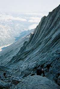 Longs Peak-The Trough-Den and K-Near the top