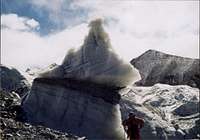 Ice pinnacle near Ulugh...