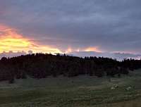 Sunset, Valle Vidal, New Mexico