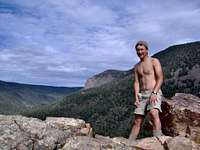 Me at the Notch, Philmont.