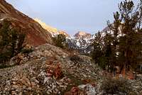 sunset at mildred lake