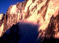 Brenva face, Mt Blanc