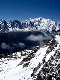 Mont Blanc from L'index