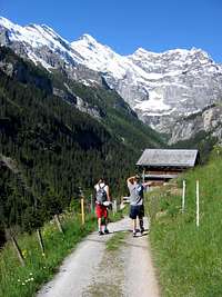 Bernese oberalnd hiking