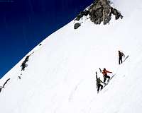 Steep Section of Dead Dog Couloir