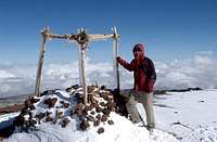 On the summit of Mauna Kea...