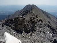 The ridge to Jones Pk from the summit of PT 13,712