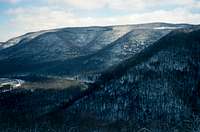 Massive Laurel Hill from Baughman Rock