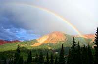 Rainbow on Red Mountain #3