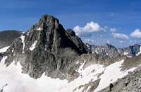 Mount Toll as seen from the summit of Paiute...
