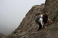 Climbing Wetterhorn Peak